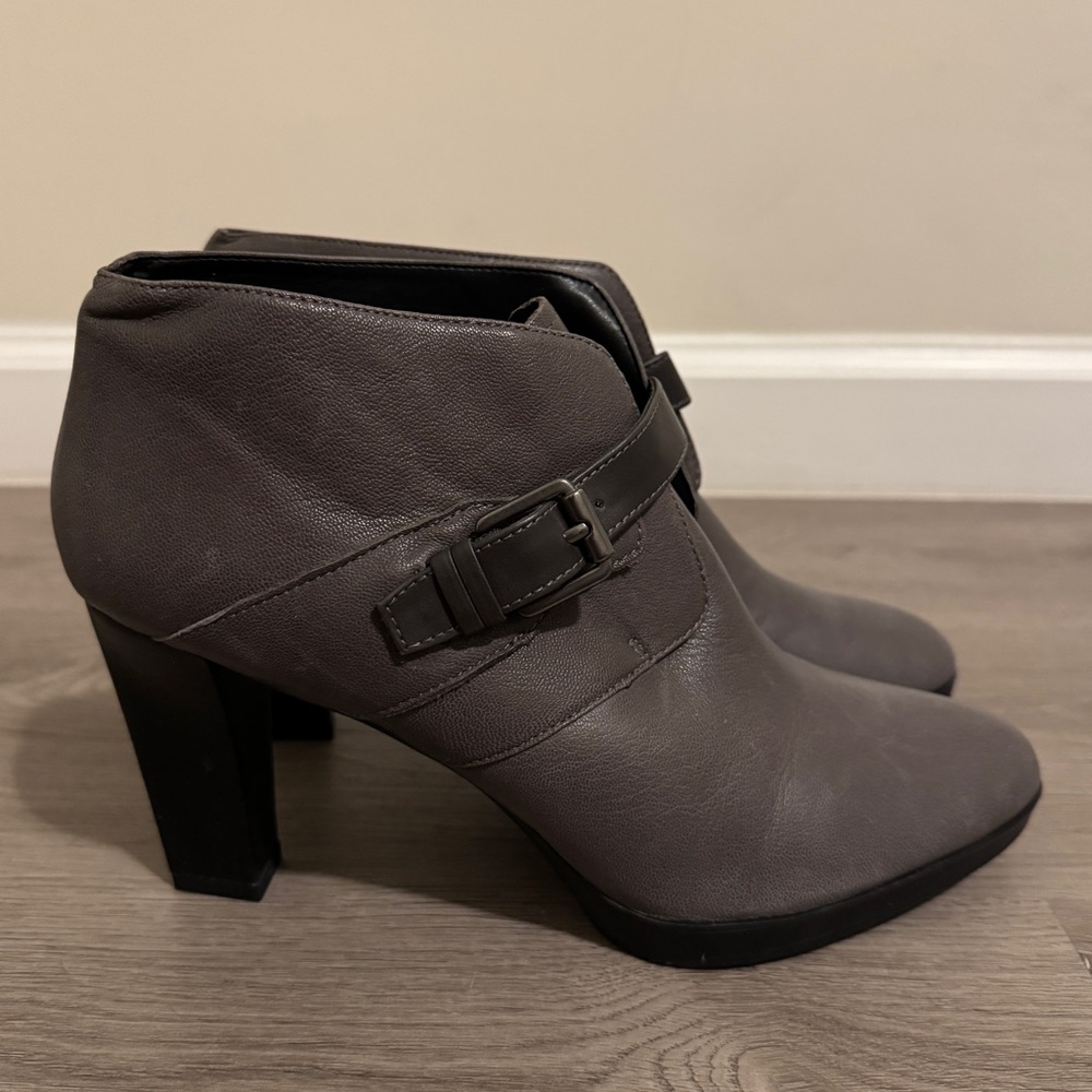Franco Sarto grey booties size 9